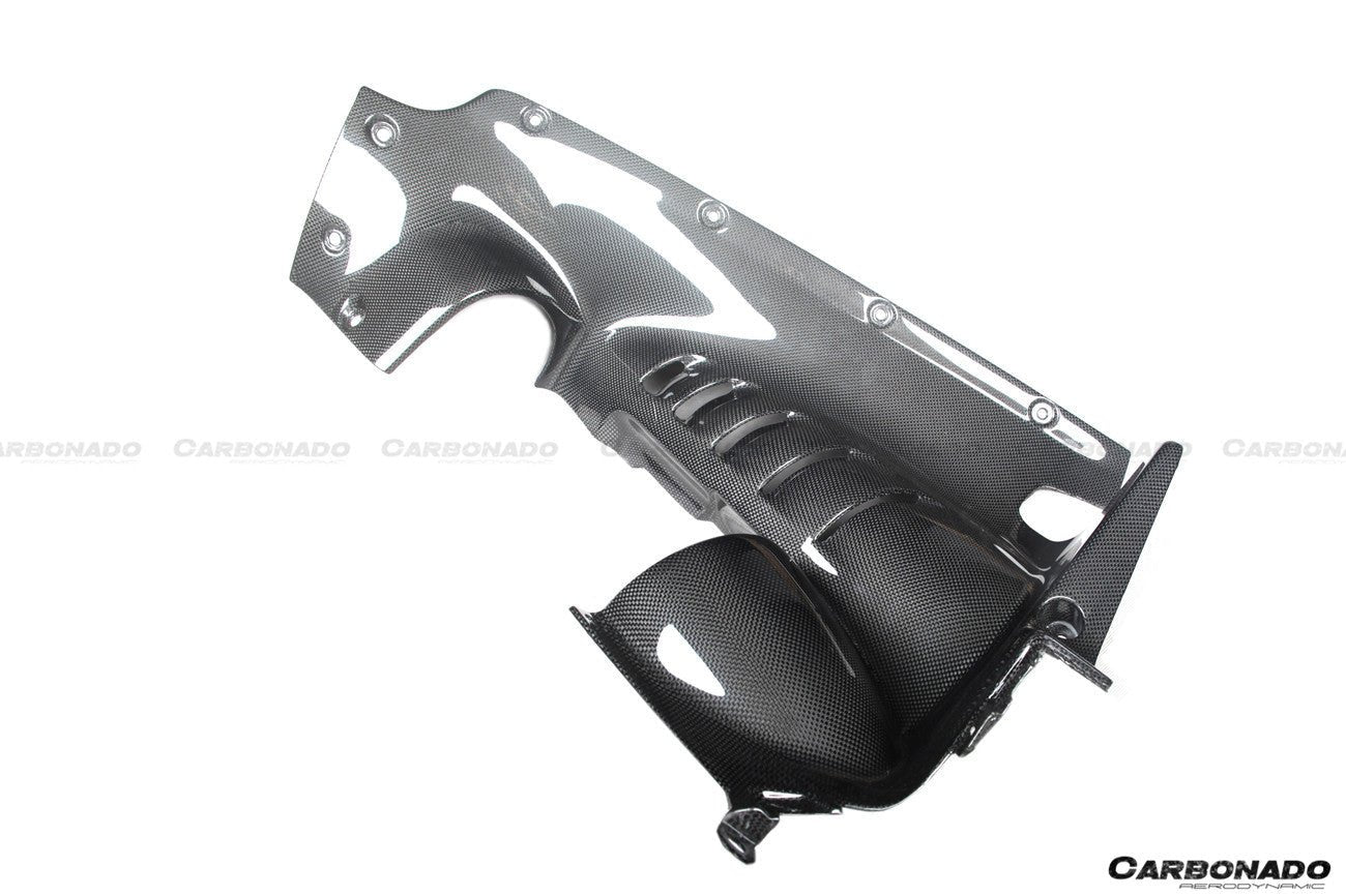 Ferrari SF90 Stradale OE Style Autoclave Carbon Fiber Engine Interior (2020+)