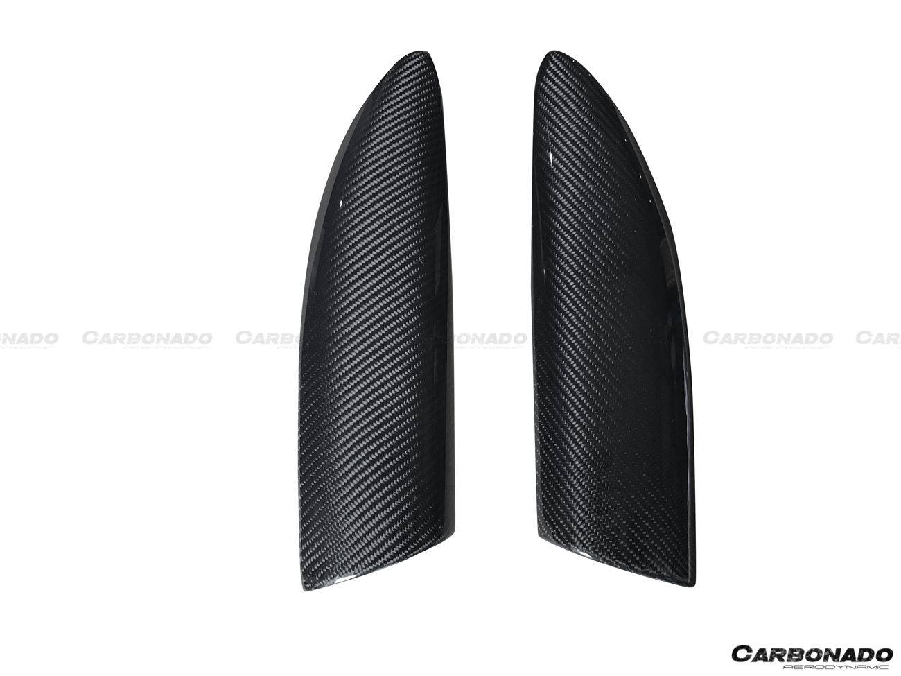 McLaren 540C 570S 570GT P13 OEM Style Carbon Fiber Air Intake Fins 2015-2020