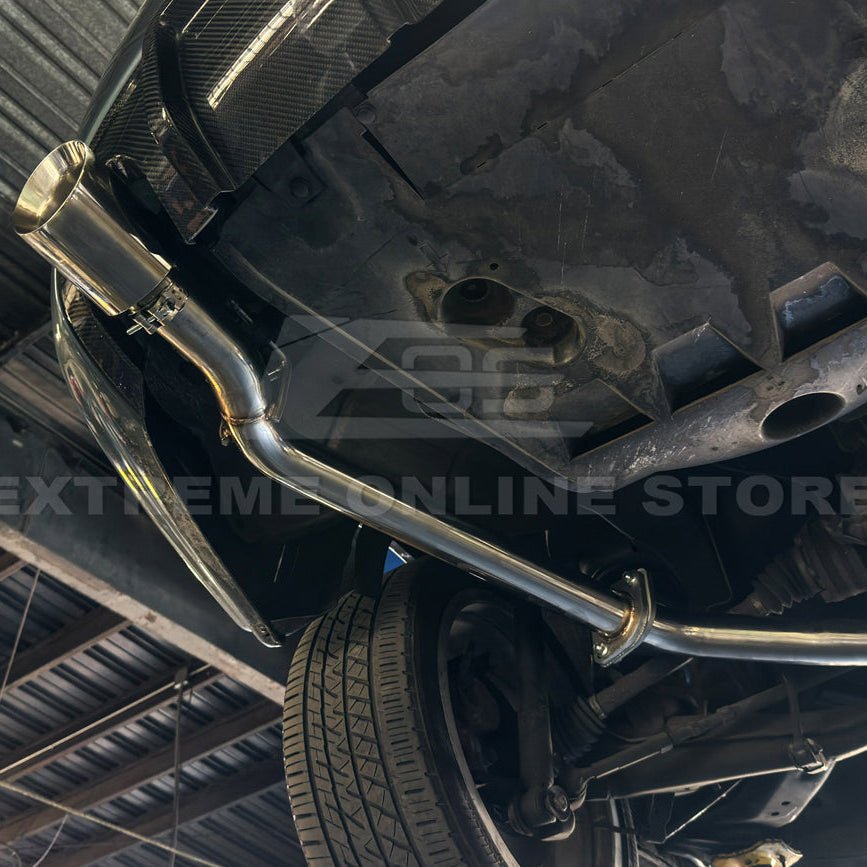 Pontiac GTO T-304 Stainless Steel Straight-Through Cat-Back Exhaust System 4 Inch Tips 2005-2006
