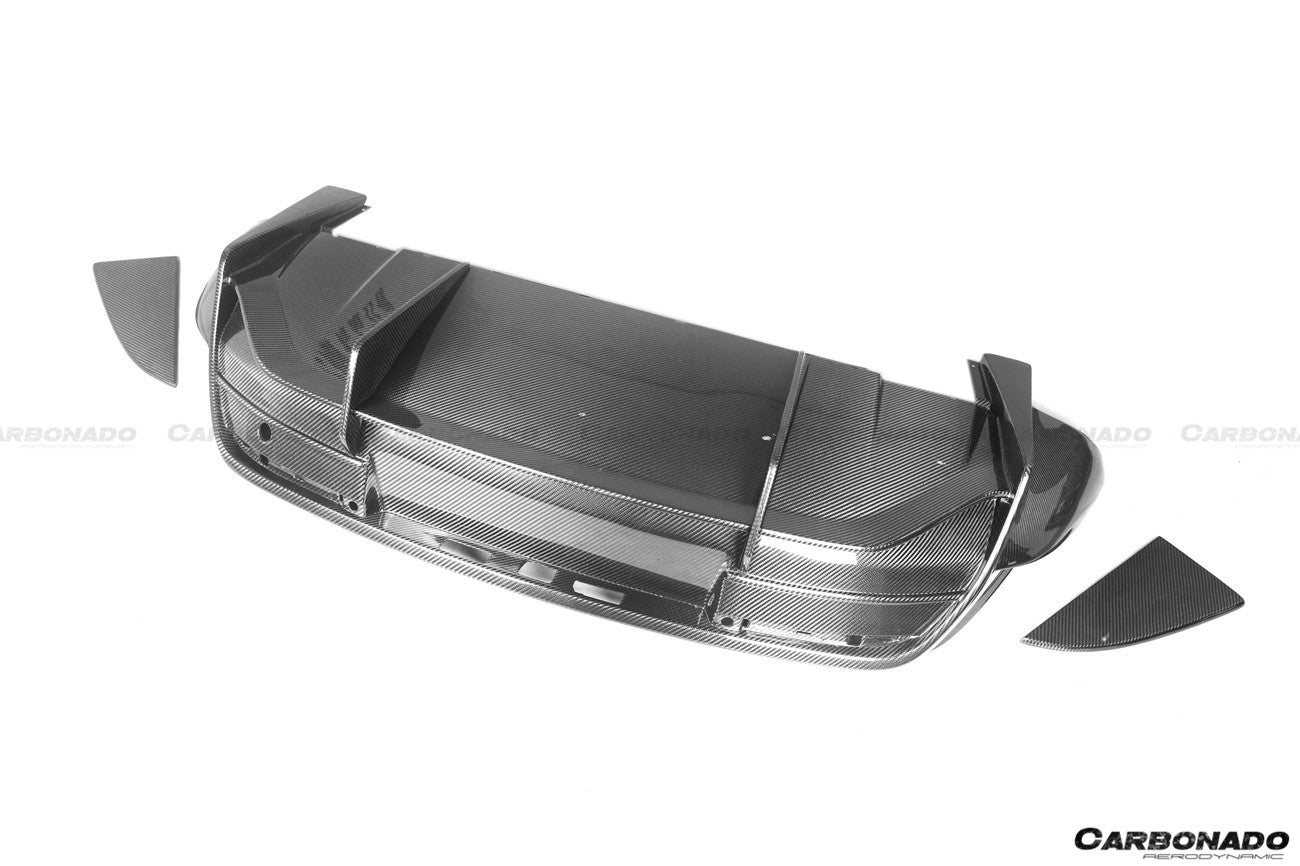 2019 - 2024 Porsche Taycan & 4 & 4S & GTS & TURBO OD Style Rear Diffuser
