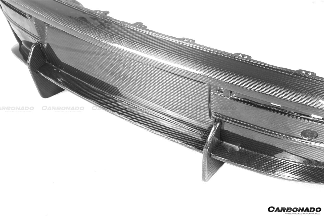 2019 - 2024 Porsche Taycan & 4 & 4S & GTS & TURBO OD Style Rear Diffuser