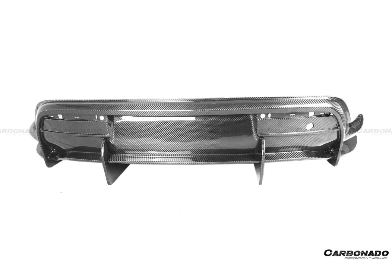 2019 - 2024 Porsche Taycan & 4 & 4S & GTS & TURBO OD Style Rear Diffuser