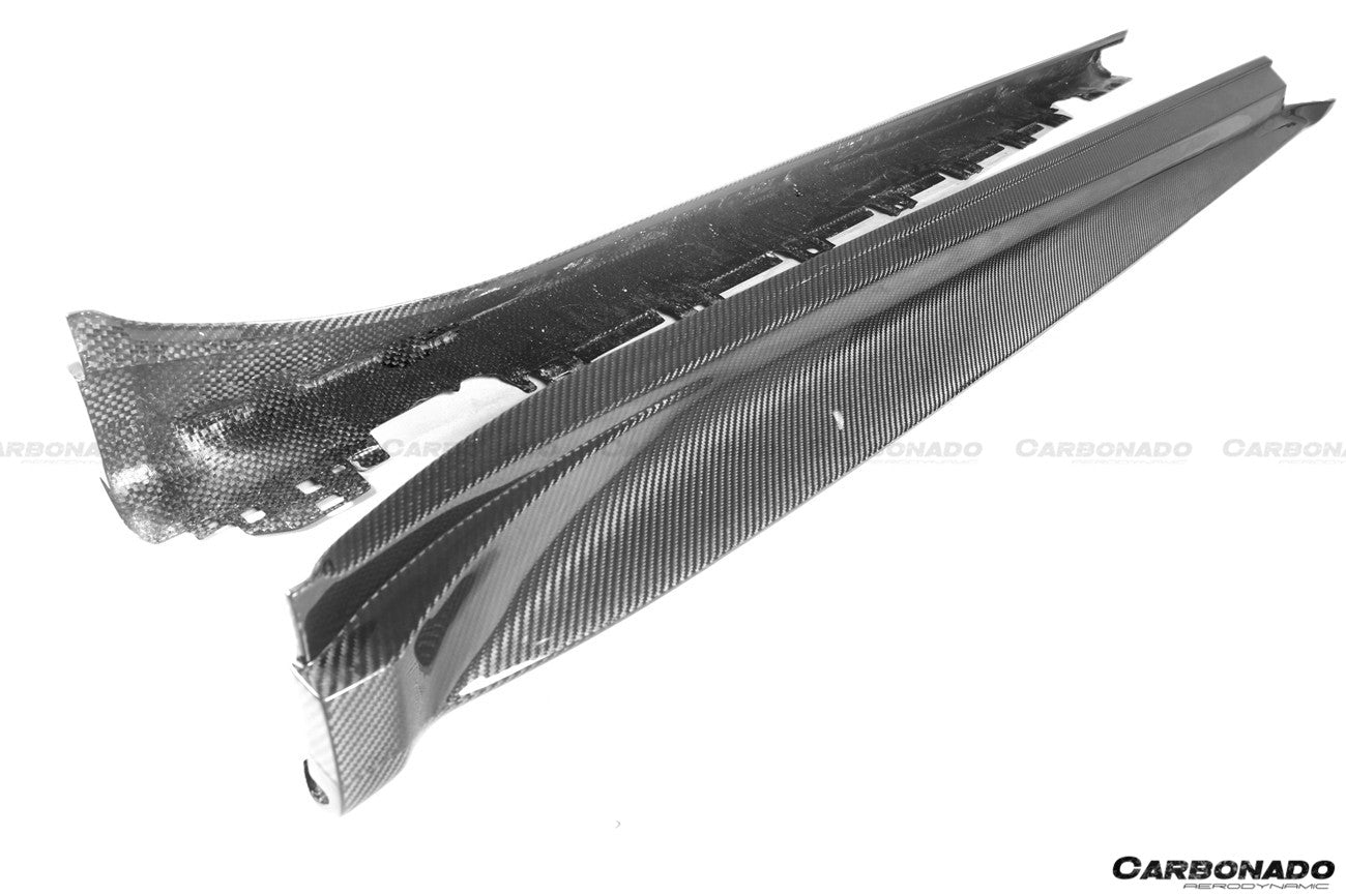 2019 - 2024 Porsche Taycan & 4 & 4S & GTS & TURBO OD Style Side Skirts