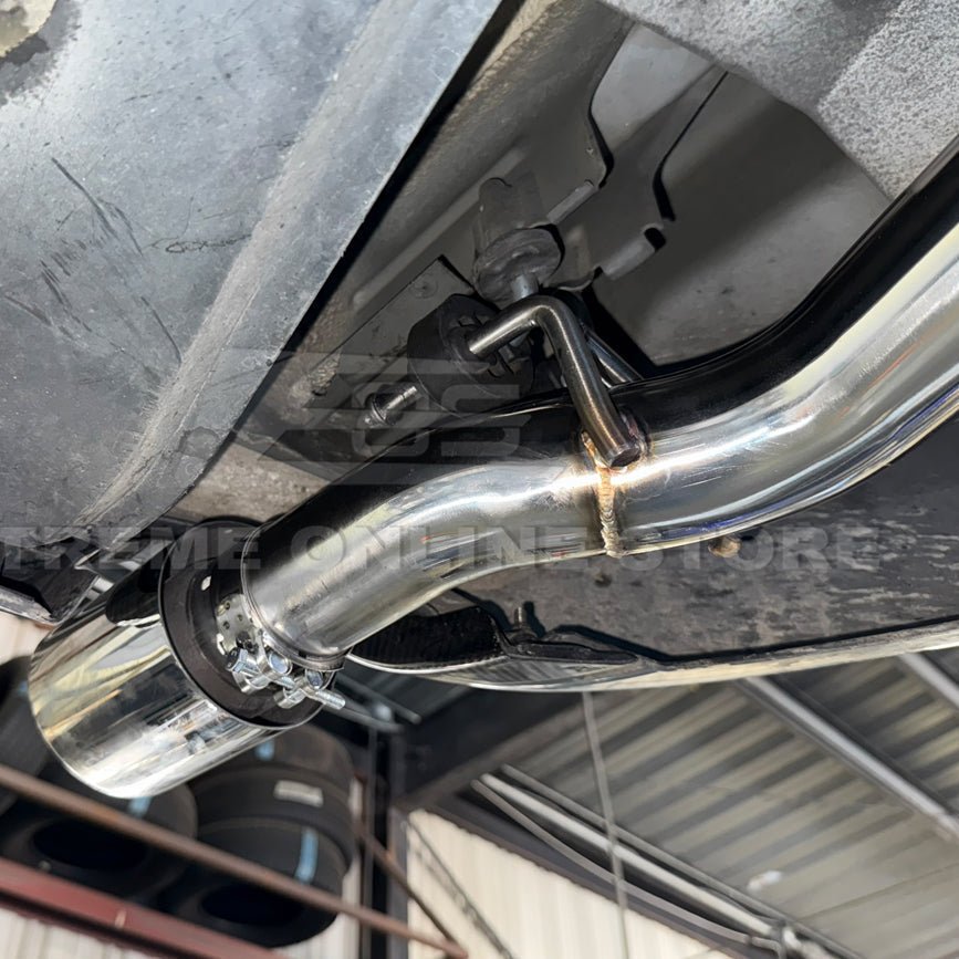 Pontiac GTO T-304 Stainless Steel Straight-Through Cat-Back Exhaust System 4 Inch Tips 2005-2006