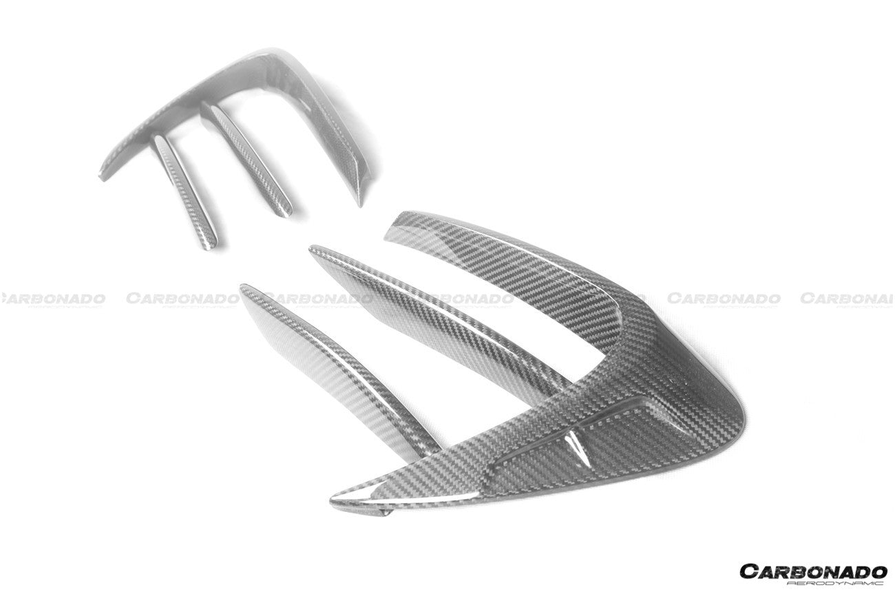 2021 - 2025 Mercedes Benz S Class W223 4Matic Sedan MSY Style Front Bumper Vents