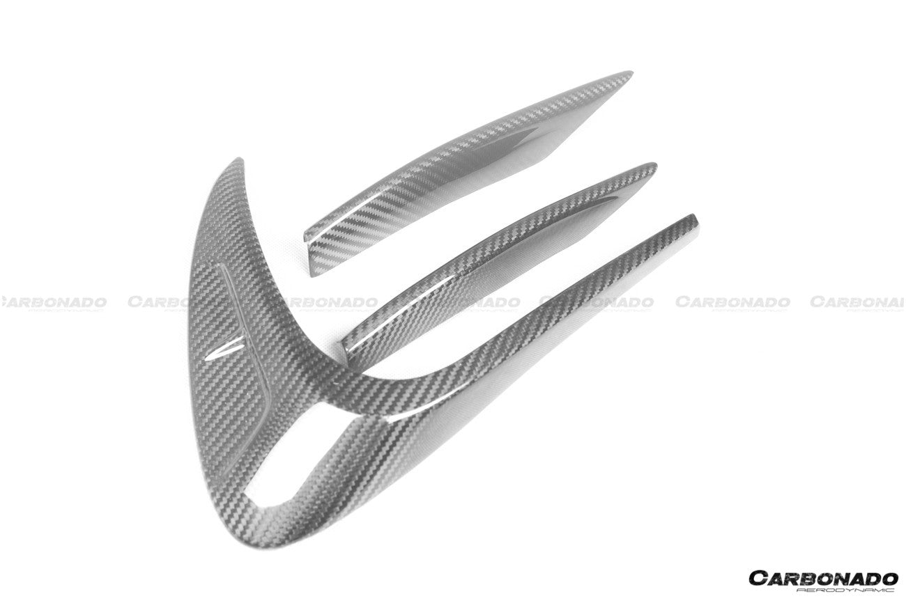 2021 - 2025 Mercedes Benz S Class W223 4Matic Sedan MSY Style Front Bumper Vents