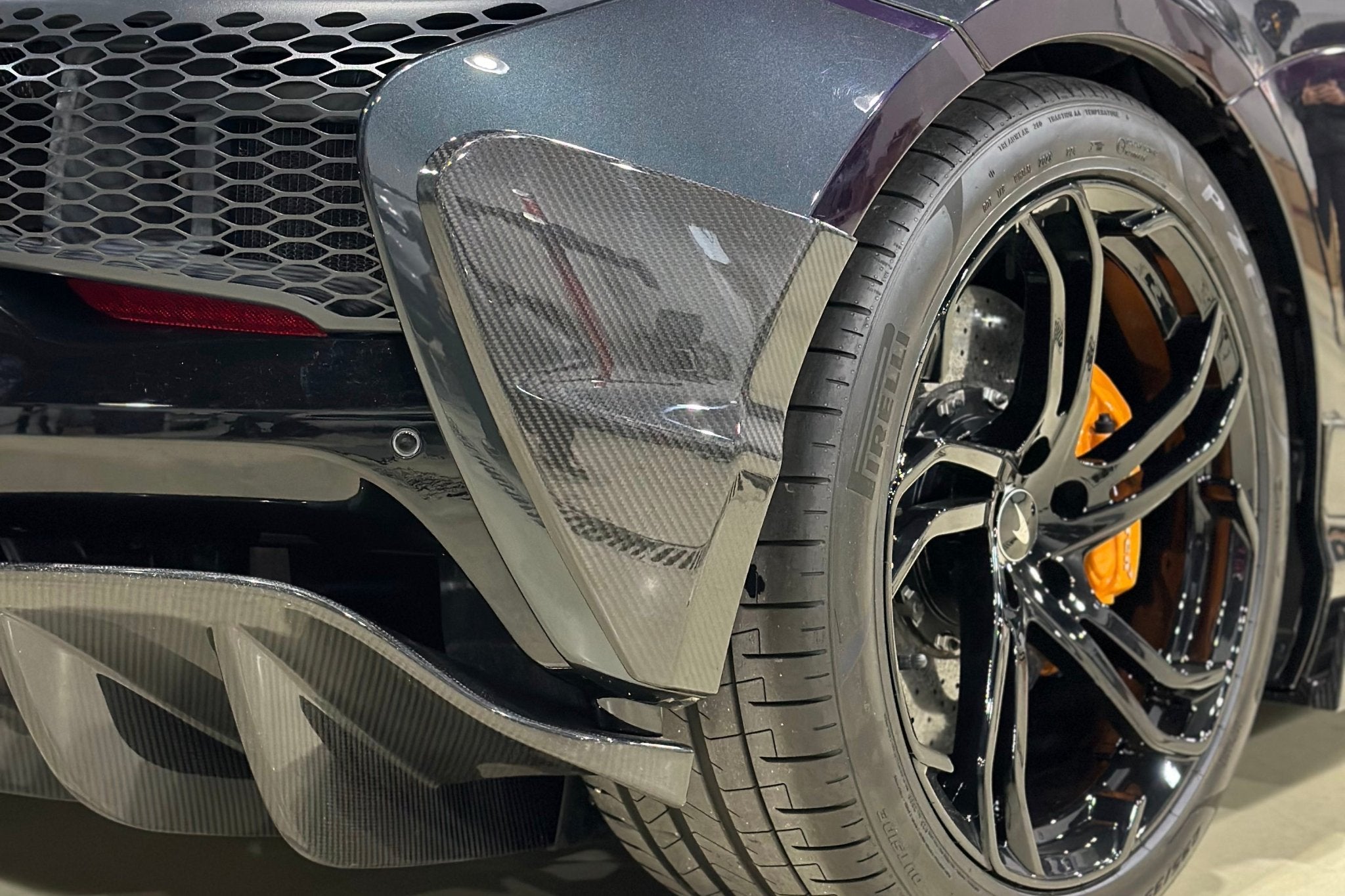 McLaren Artura Coupe Spider MCLA NVT Style Autoclave Carbon Fiber Rear Bumper Side Panels 2023-Up