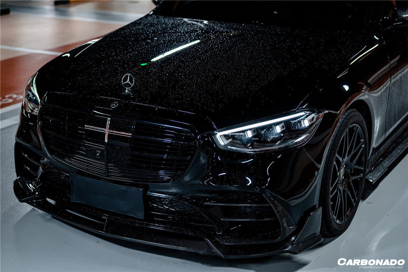 2021 - 2025 Mercedes Benz S Class W223 4Matic Sedan MSY Style Front Lip