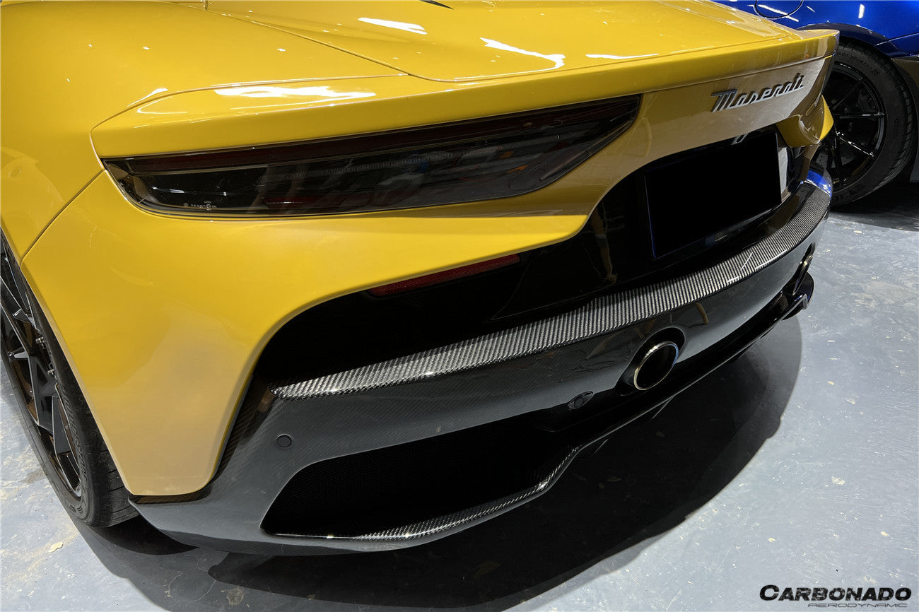 2020 - 2025 Maserati MC20 OE Dry Carbon Fiber Rear Lip Diffuser
