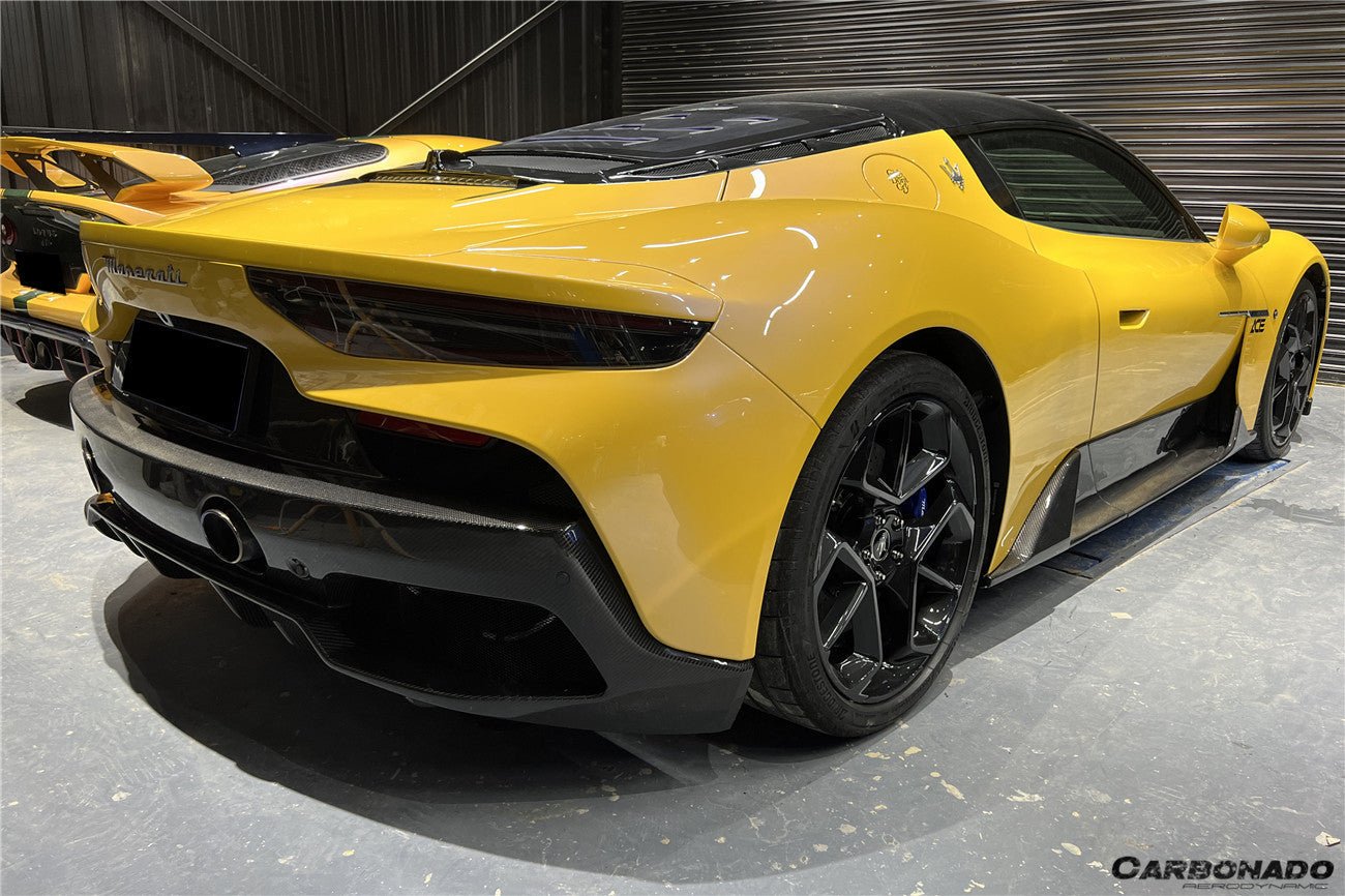 2020 - 2025 Maserati MC20 OE Dry Carbon Fiber Rear Lip Diffuser