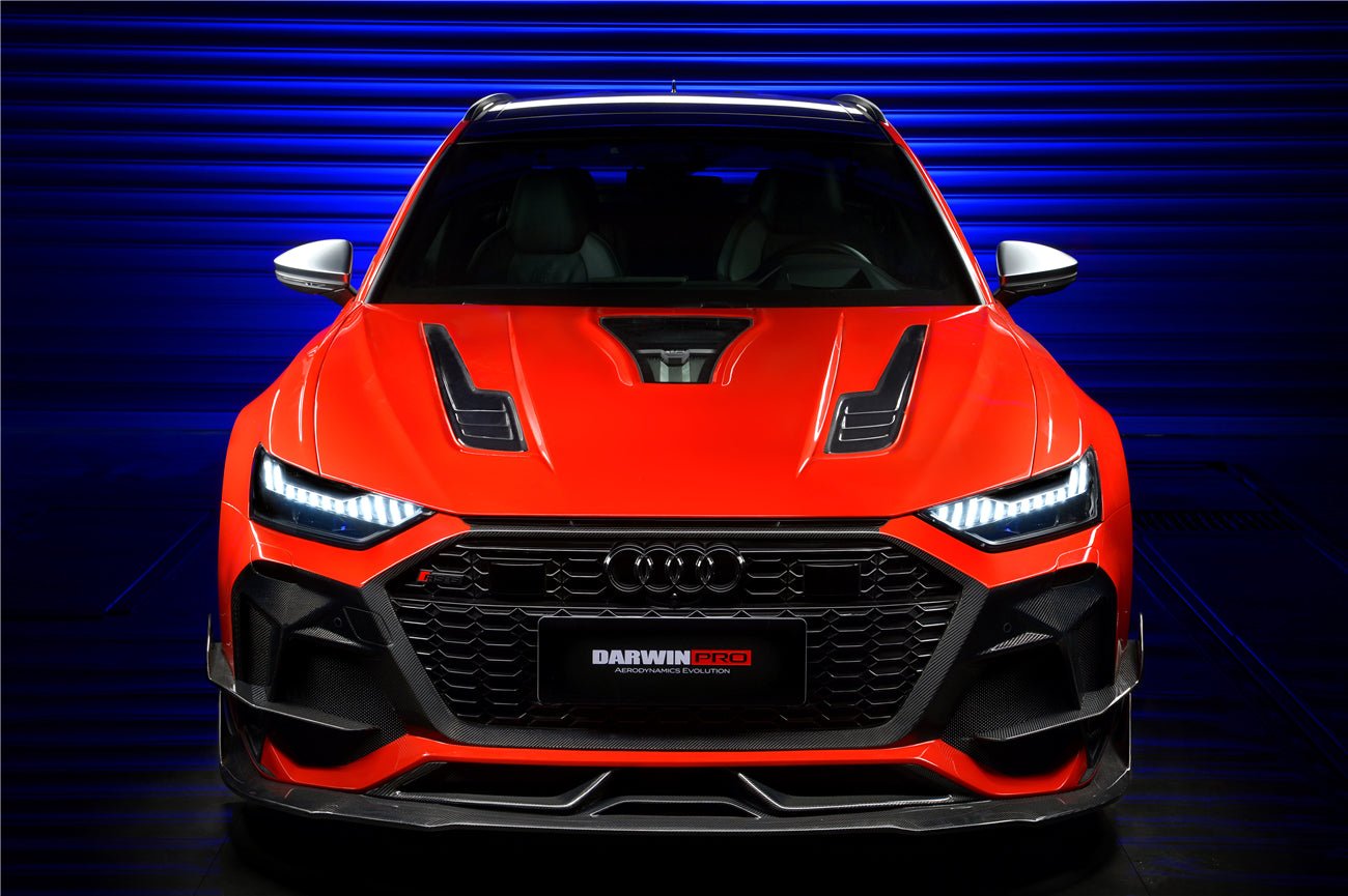 2019 - 2023 Audi RS6 Avant C8 IMP Performance Partial Carbon Fiber Hood