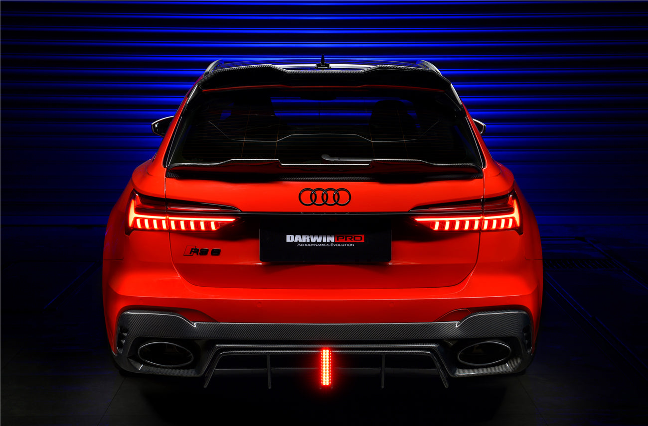 2019 - 2025 Audi RS6 Avant C8 & RS7 Quattro BKSS Style Rear Diffuser