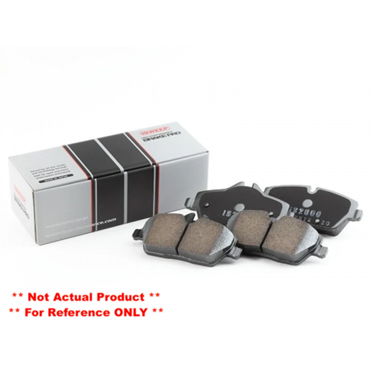 iSWEEP Rear Brake Pads for BMW G42 M240i G20 M340i