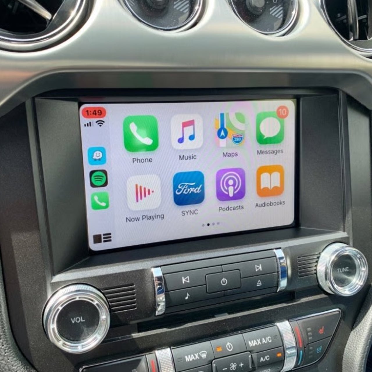Ford Mustang Display Screen Protection Frame
