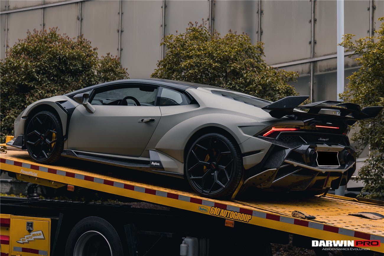 2015 - 2025 Lamborghini Huracan LP610 & LP580 & EVO & STO & Tecnica BKSSII Style Side Skirts