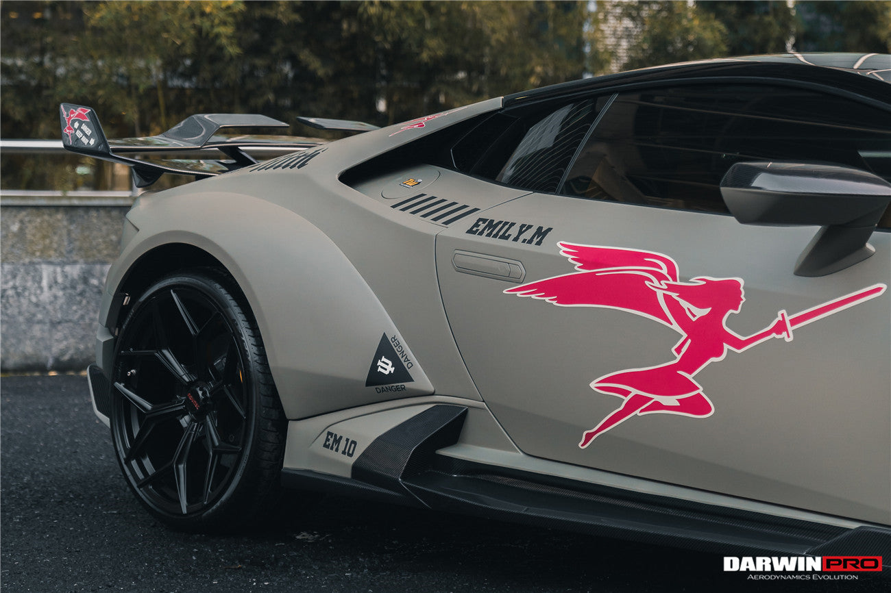 2015 - 2023 Lamborghini Huracan LP610 & LP580 & EVO Coupe Only BKSSII Style Rear Wide Fender Flare