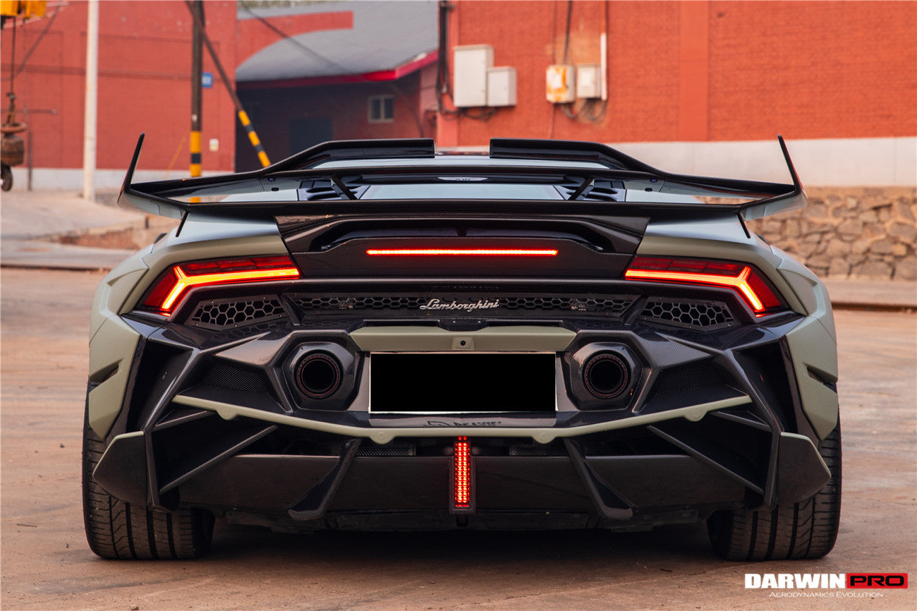 2015 - 2025 Lamborghini Huracan LP610 & LP580 & EVO & Tecnica BKSSII Style Spoiler Wing
