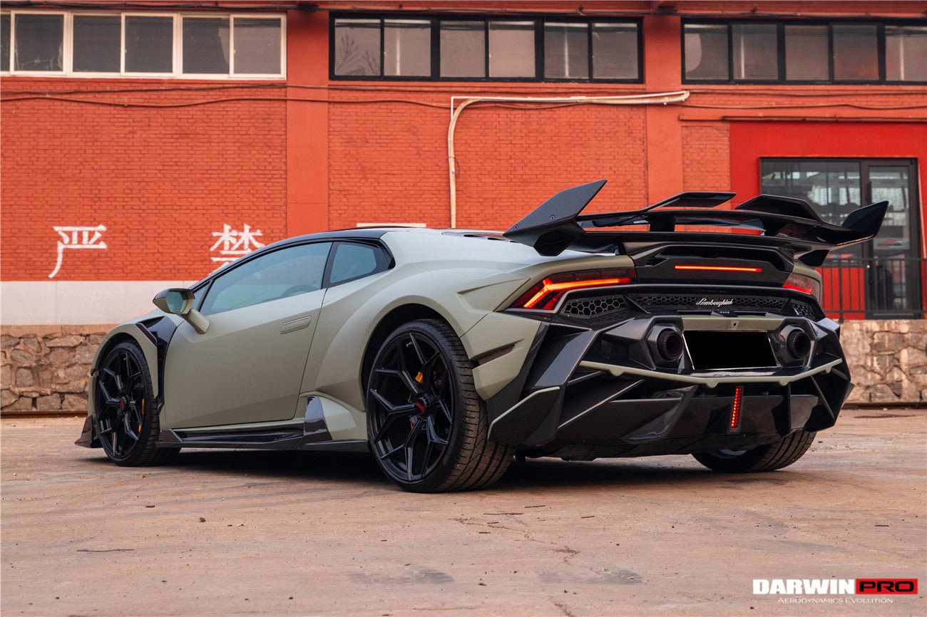 2019 - 2025 Lamborghini Huracan EVO & Tecnica BKSSII Style Rear Bumper