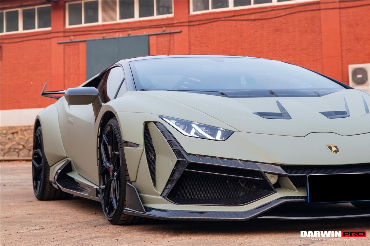 2019 - 2023 Lamborghini Huracan EVO Coupe Only BKSSII Style Full Wide Body Kit