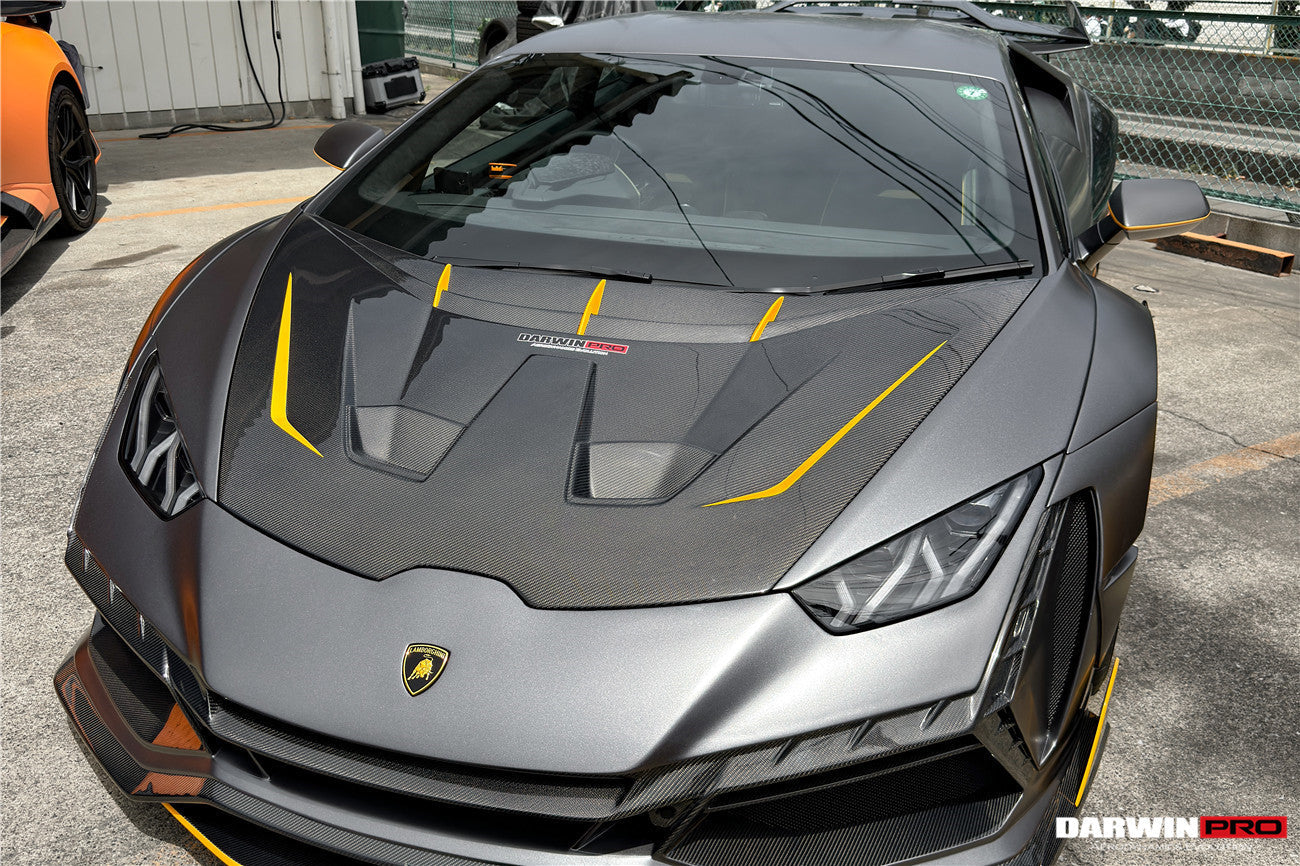 2015 - 2025 Lamborghini Huracan LP610 & LP580 & EVO & Tecnica BKSSII Style Hood