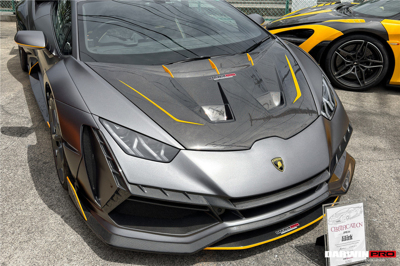2015 - 2025 Lamborghini Huracan LP610 & LP580 & EVO & Tecnica BKSSII Style Hood