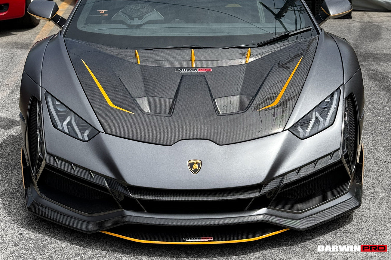 2015 - 2025 Lamborghini Huracan LP610 & LP580 & EVO & Tecnica BKSSII Style Hood