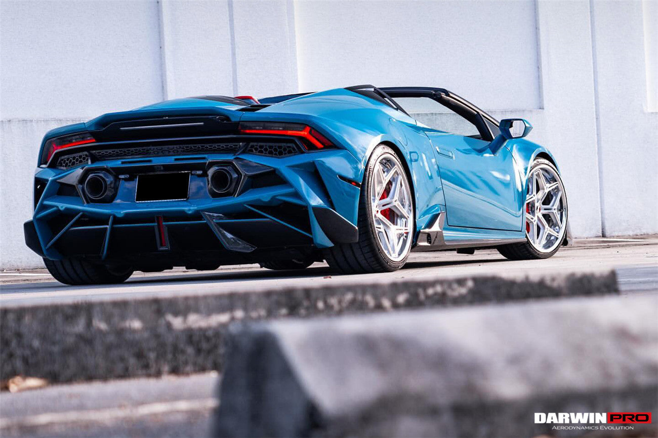 2019 - 2025 Lamborghini Huracan EVO & Tecnica BKSSII Style Rear Bumper