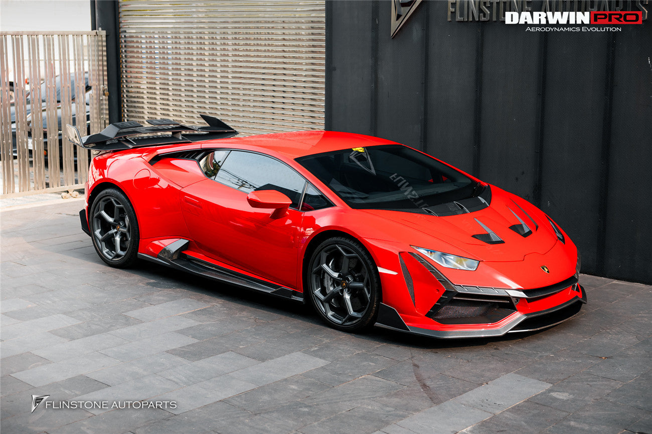 2015 - 2025 Lamborghini Huracan LP610 & LP580 & EVO & Tecnica BKSSII Style Spoiler Wing