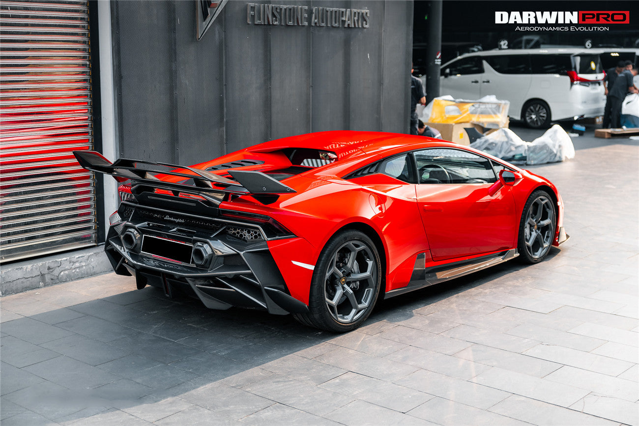 2015 - 2025 Lamborghini Huracan LP610 & LP580 & EVO & Tecnica BKSSII Style Spoiler Wing