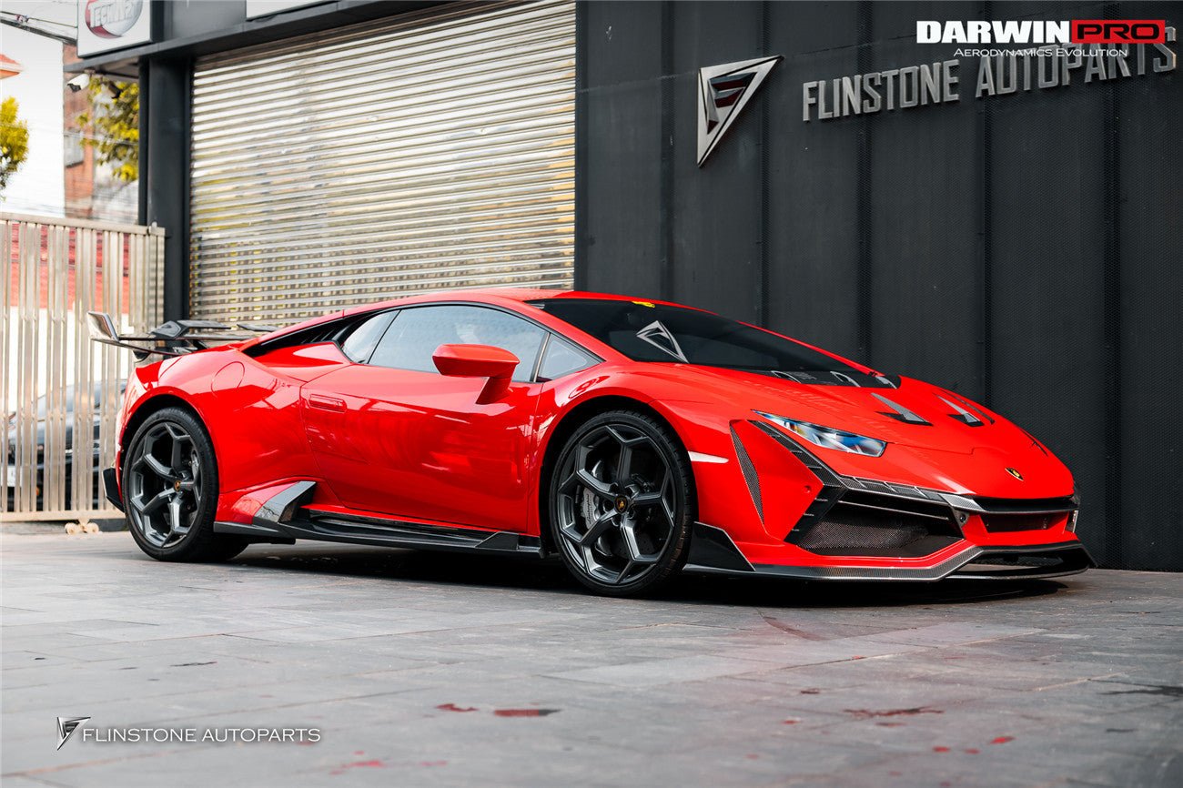 2015 - 2025 Lamborghini Huracan LP610 & LP580 & EVO & STO & Tecnica BKSSII Style Side Skirts