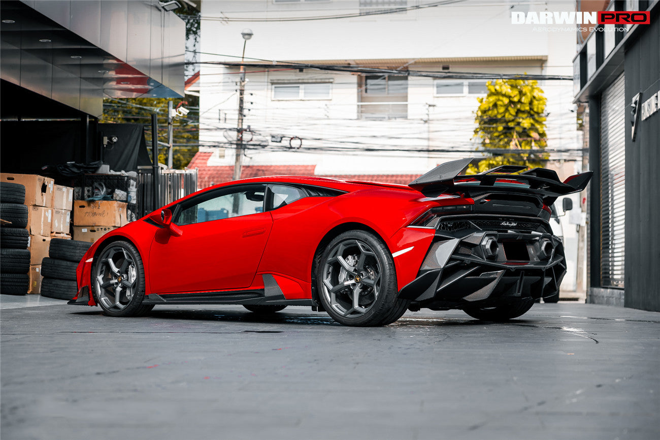 2015 - 2025 Lamborghini Huracan LP610 & LP580 & EVO & Tecnica BKSSII Style Spoiler Wing