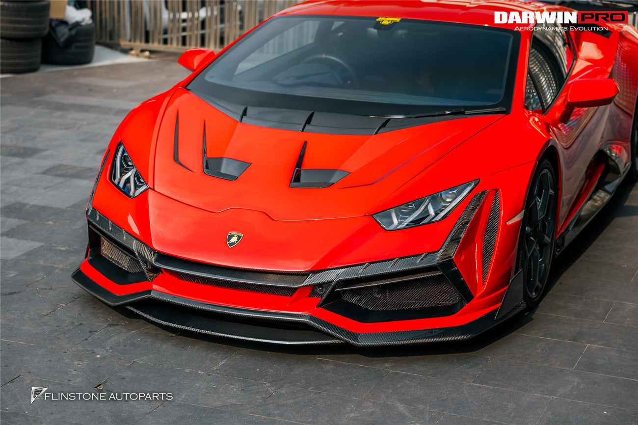 2015 - 2025 Lamborghini Huracan LP610 & LP580 & EVO & Tecnica BKSSII Style Hood