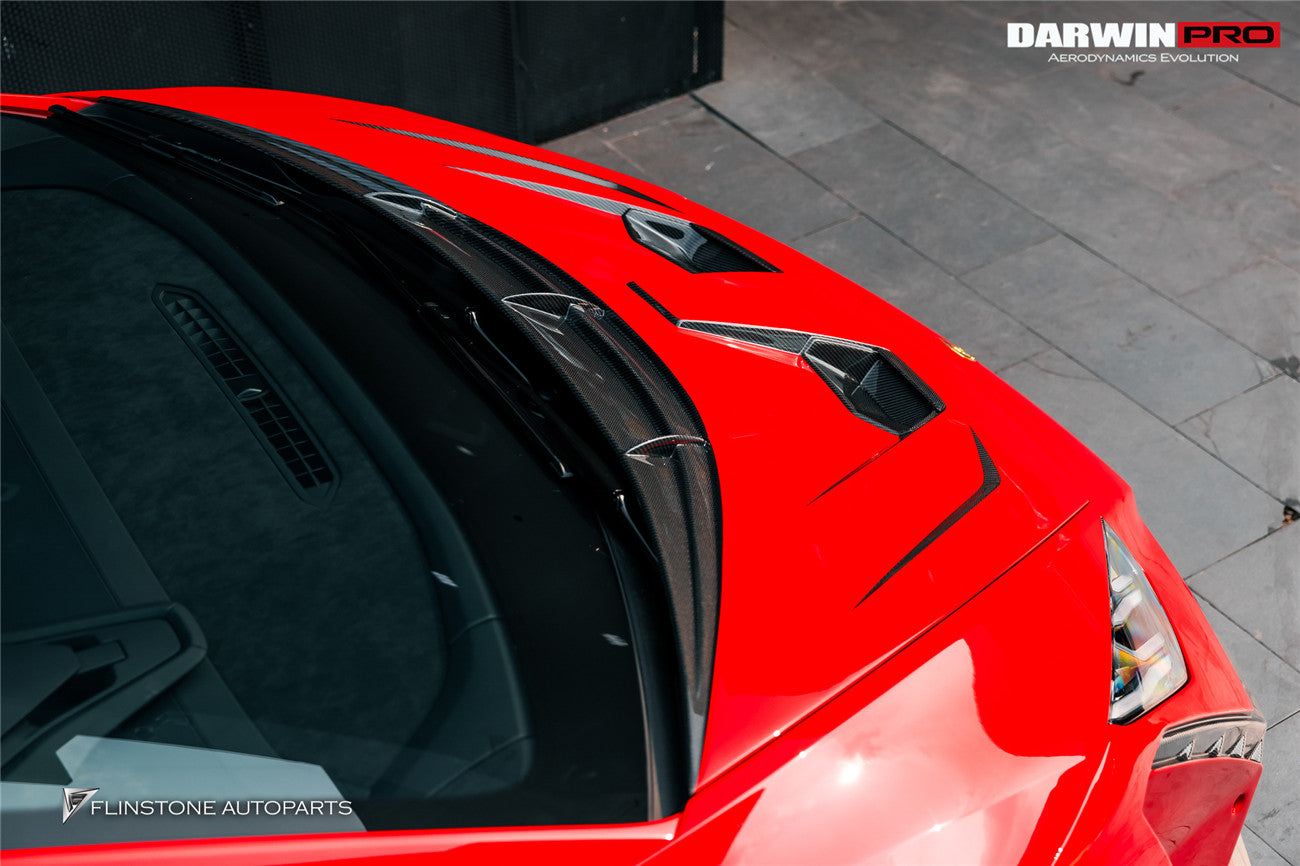 2015 - 2025 Lamborghini Huracan LP610 & LP580 & EVO & Tecnica BKSSII Style Hood