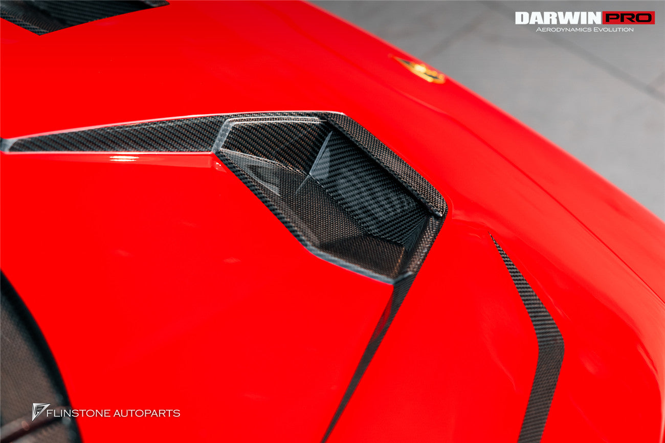 2015 - 2025 Lamborghini Huracan LP610 & LP580 & EVO & Tecnica BKSSII Style Hood