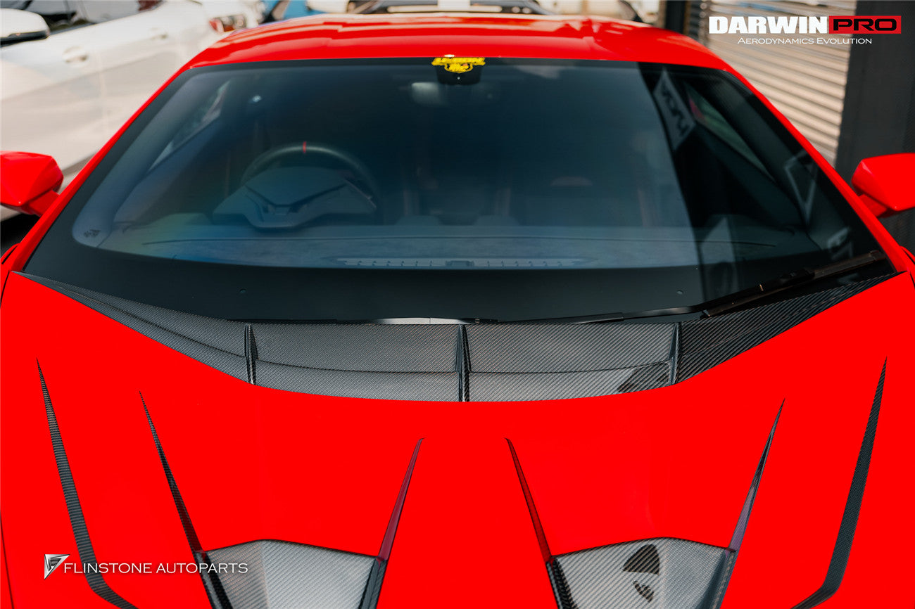 2015 - 2025 Lamborghini Huracan LP610 & LP580 & EVO & Tecnica BKSSII Style Hood