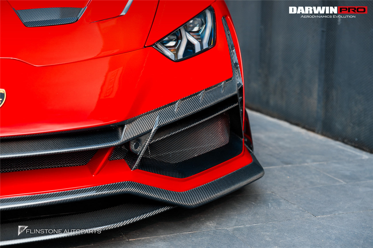 2015 - 2025 Lamborghini Huracan LP610 & LP580 & EVO & Tecnica BKSSII Style Front Bumper