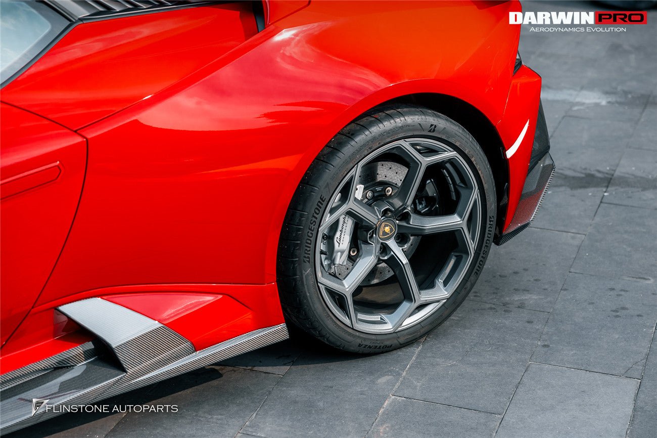 2015 - 2025 Lamborghini Huracan LP610 & LP580 & EVO & STO & Tecnica BKSSII Style Side Skirts