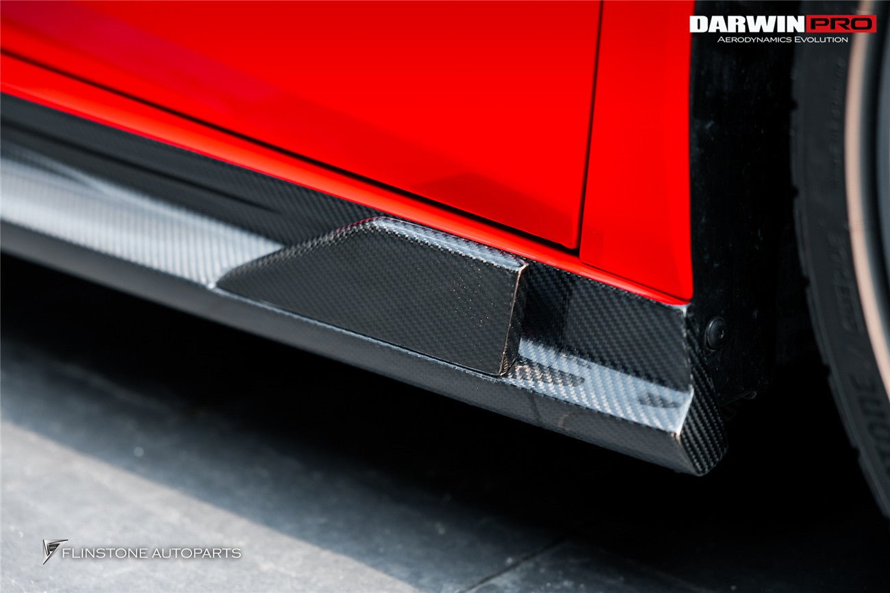 2015 - 2025 Lamborghini Huracan LP610 & LP580 & EVO & STO & Tecnica BKSSII Style Side Skirts