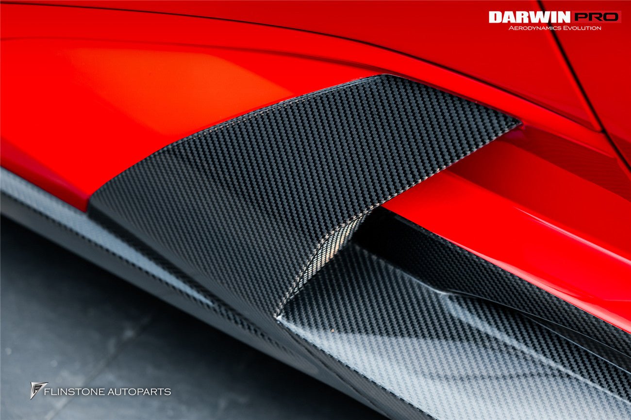 2015 - 2025 Lamborghini Huracan LP610 & LP580 & EVO & STO & Tecnica BKSSII Style Side Skirts