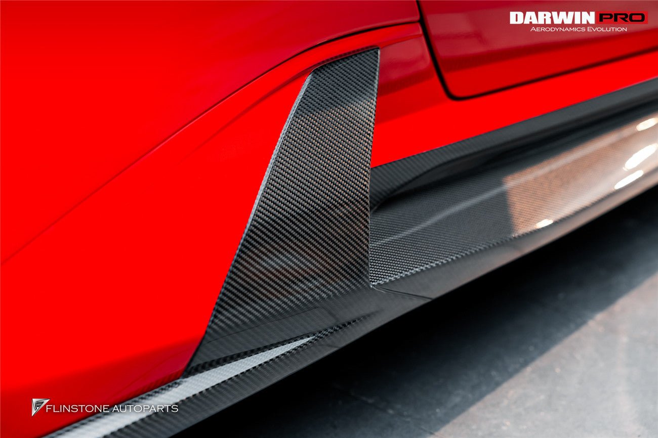 2015 - 2025 Lamborghini Huracan LP610 & LP580 & EVO & STO & Tecnica BKSSII Style Side Skirts
