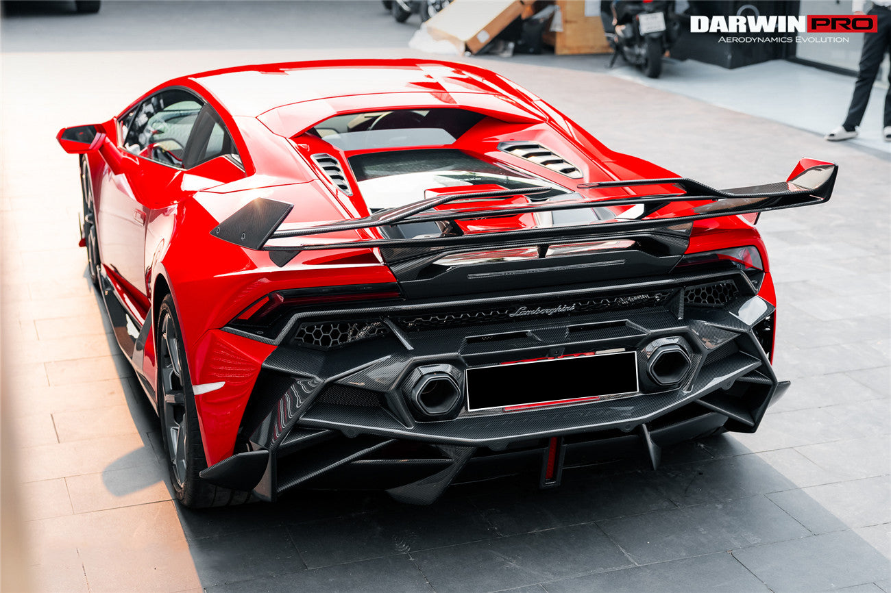 2019 - 2025 Lamborghini Huracan EVO & Tecnica BKSSII Style Rear Bumper