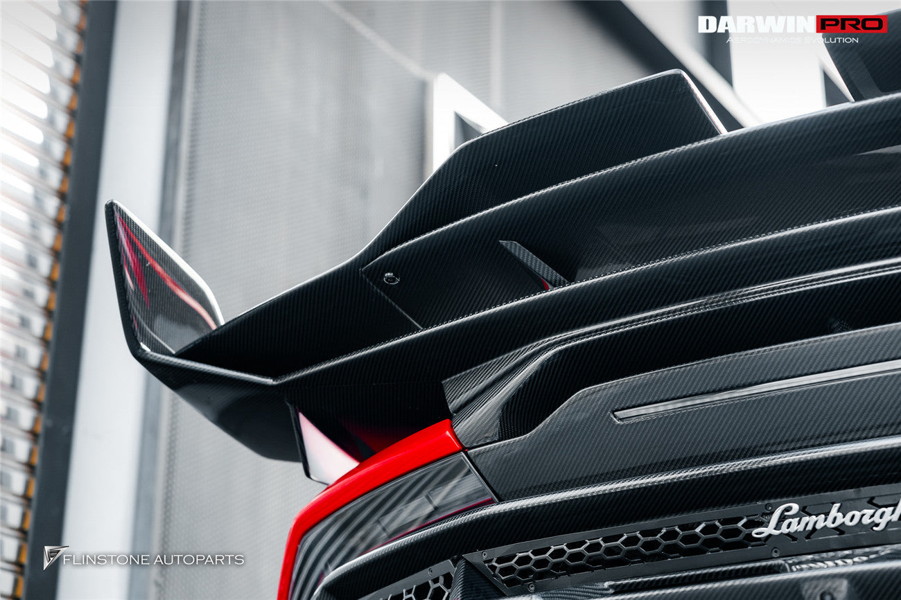 2015 - 2025 Lamborghini Huracan LP610 & LP580 & EVO & Tecnica BKSSII Style Spoiler Wing