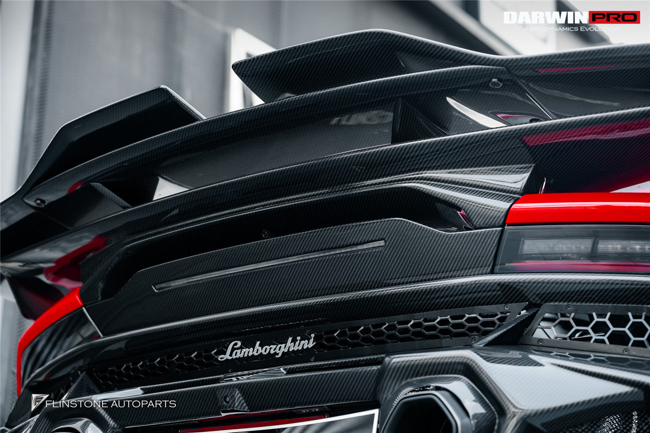 2015 - 2025 Lamborghini Huracan LP610 & LP580 & EVO & Tecnica BKSSII Style Spoiler Wing