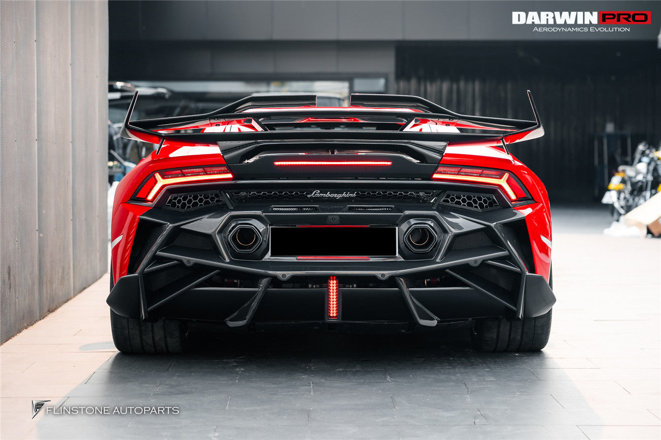 2015 - 2025 Lamborghini Huracan LP610 & LP580 & EVO & Tecnica BKSSII Style Spoiler Wing