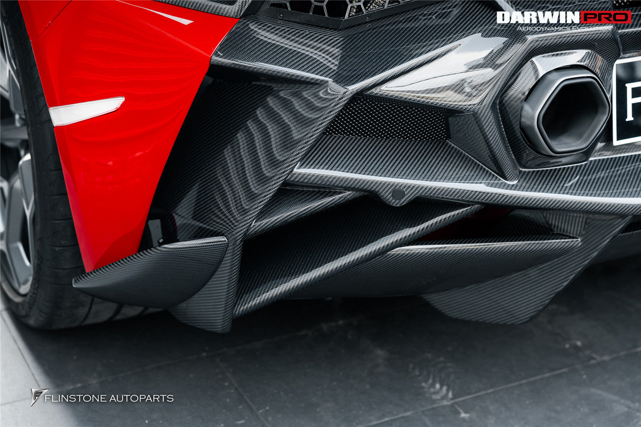 2019 - 2025 Lamborghini Huracan EVO & Tecnica BKSSII Style Rear Bumper