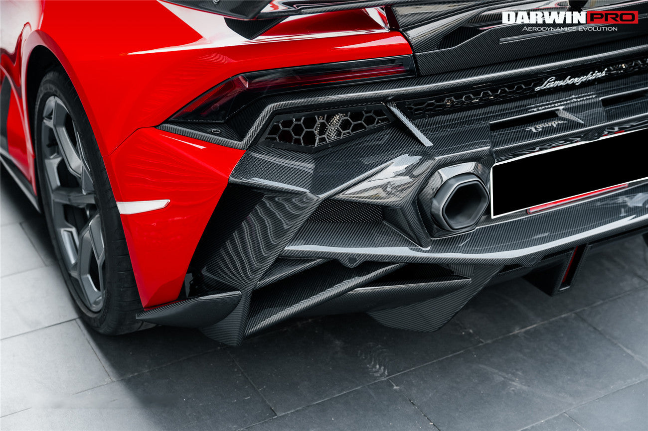 2019 - 2025 Lamborghini Huracan EVO & Tecnica BKSSII Style Rear Bumper