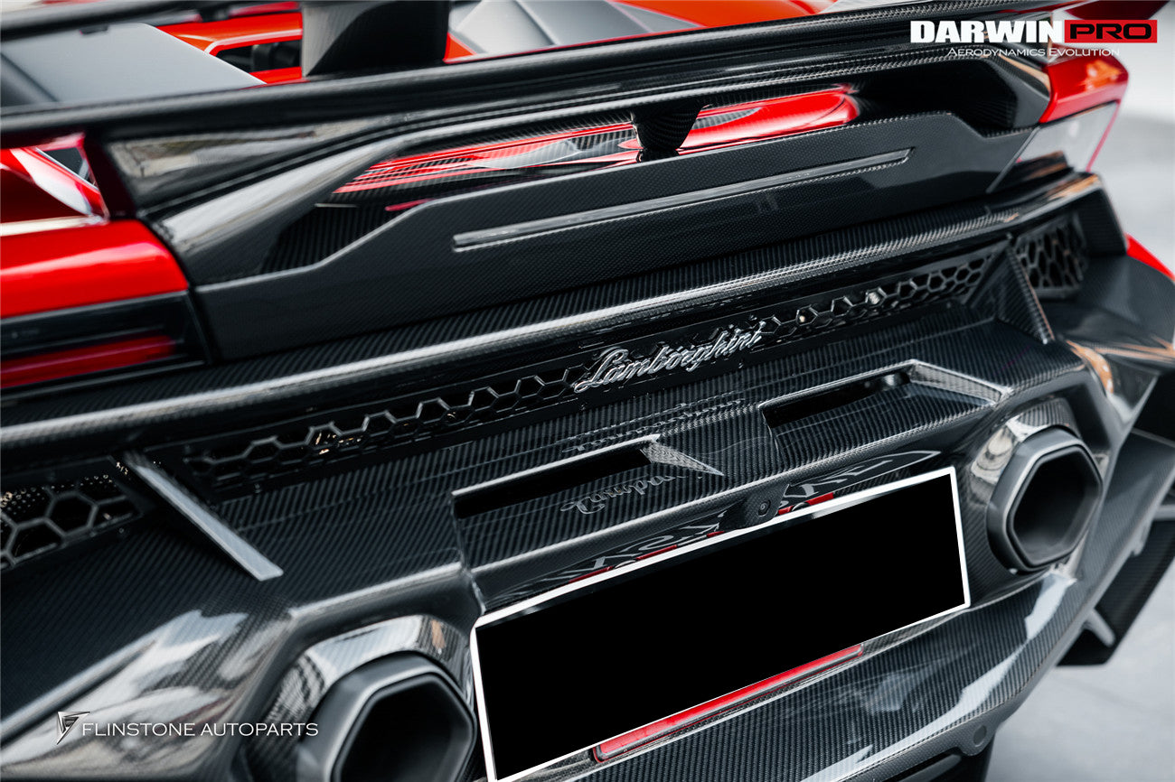 2019 - 2025 Lamborghini Huracan EVO & Tecnica BKSSII Style Rear Bumper