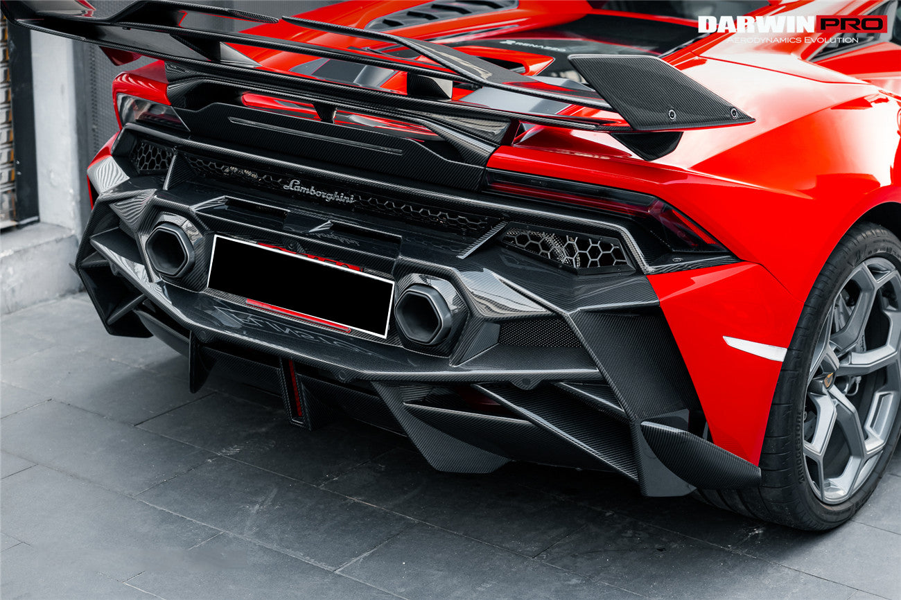 2019 - 2025 Lamborghini Huracan EVO & Tecnica BKSSII Style Rear Bumper