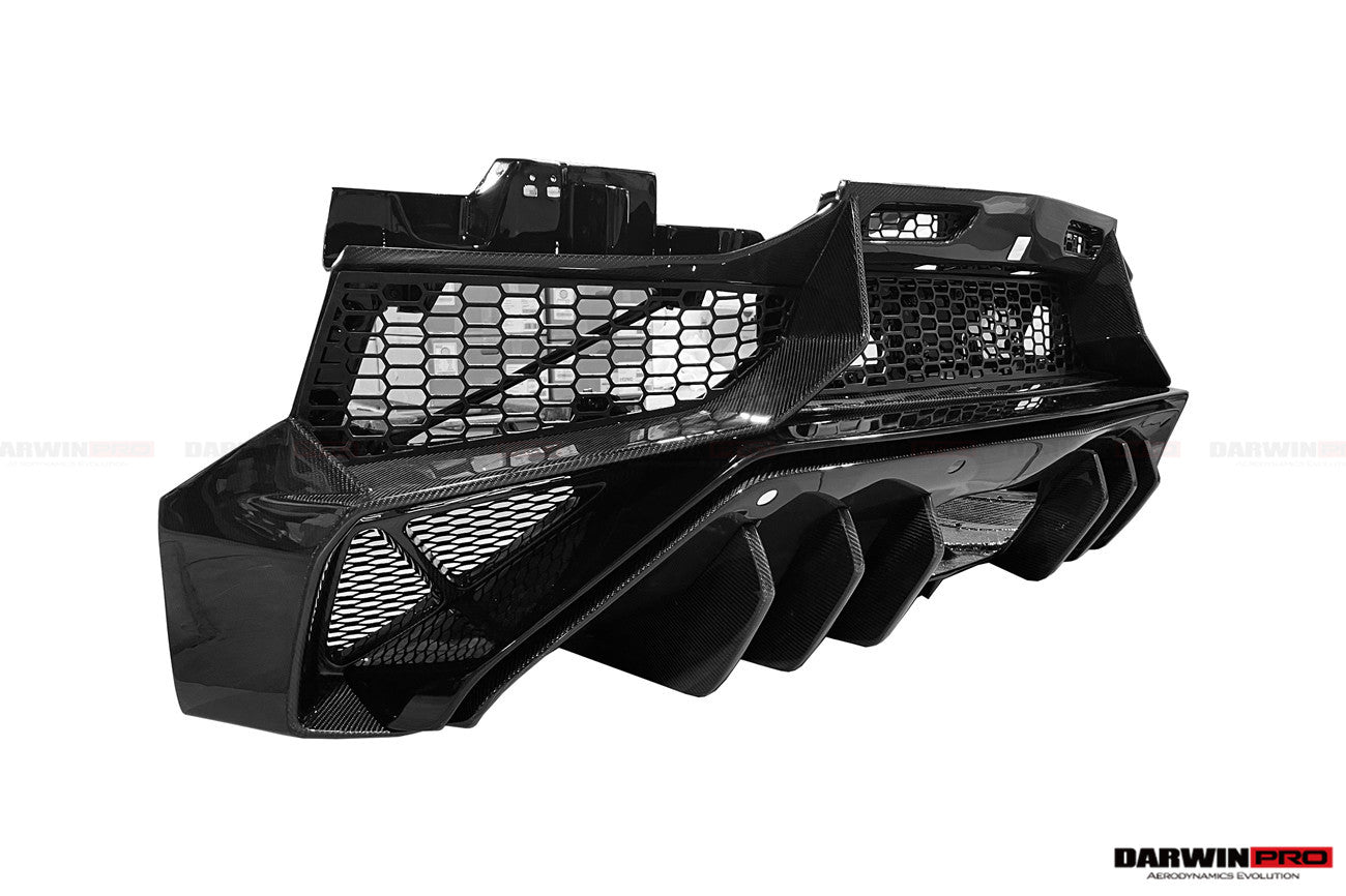 2011 - 2016 Lamborghini Aventador LP700 LP740 Coupe & Roadster SV Style Rear Bumper