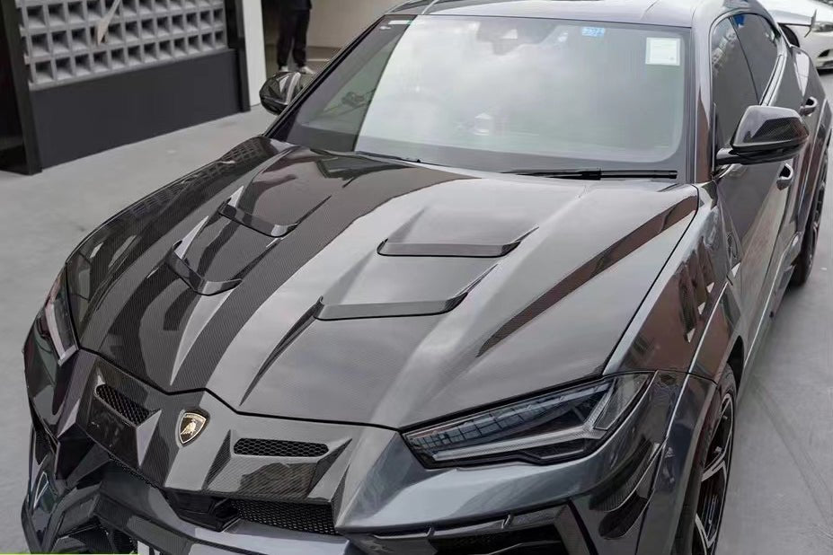 2018 - 2022 Lamborghini URUS MS Style Carbon Fiber Hood